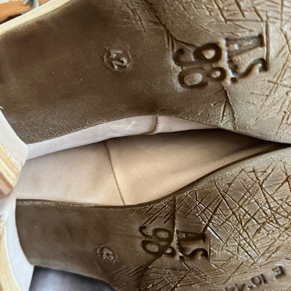 A.S. 98 Morgan Ankle Strap Sandals Shoes New - Picture 13 of 16